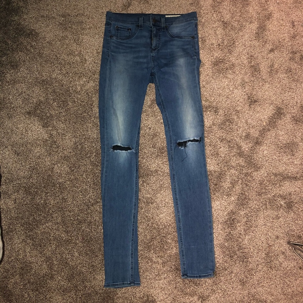 Rag & Bone High Rise Skinny sz 26